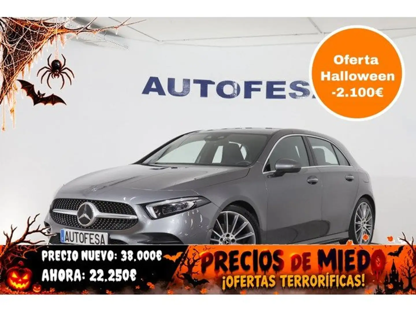 Mercedes-Benz A 200 7G-DCT Gris - 1