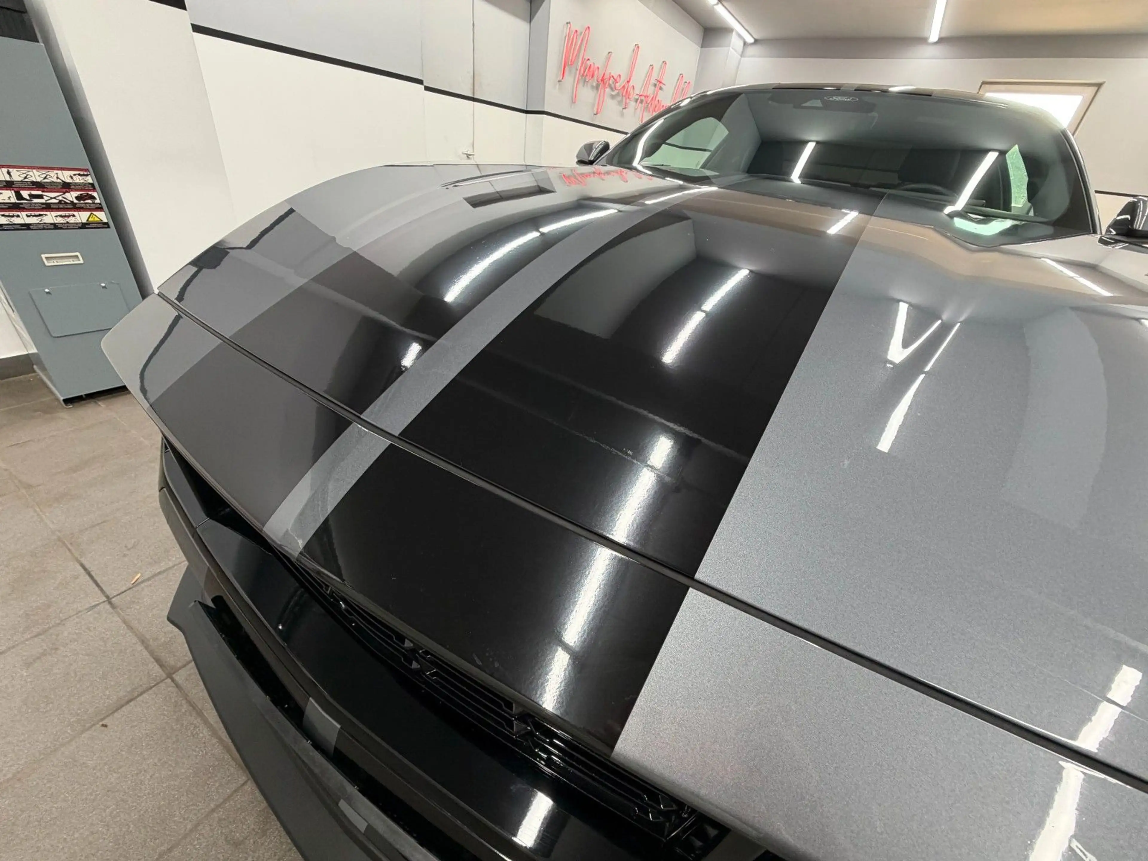 Ford Mustang Eco 2.3 Carbonized Grey/Duplex AGA/Perfo — photo 4