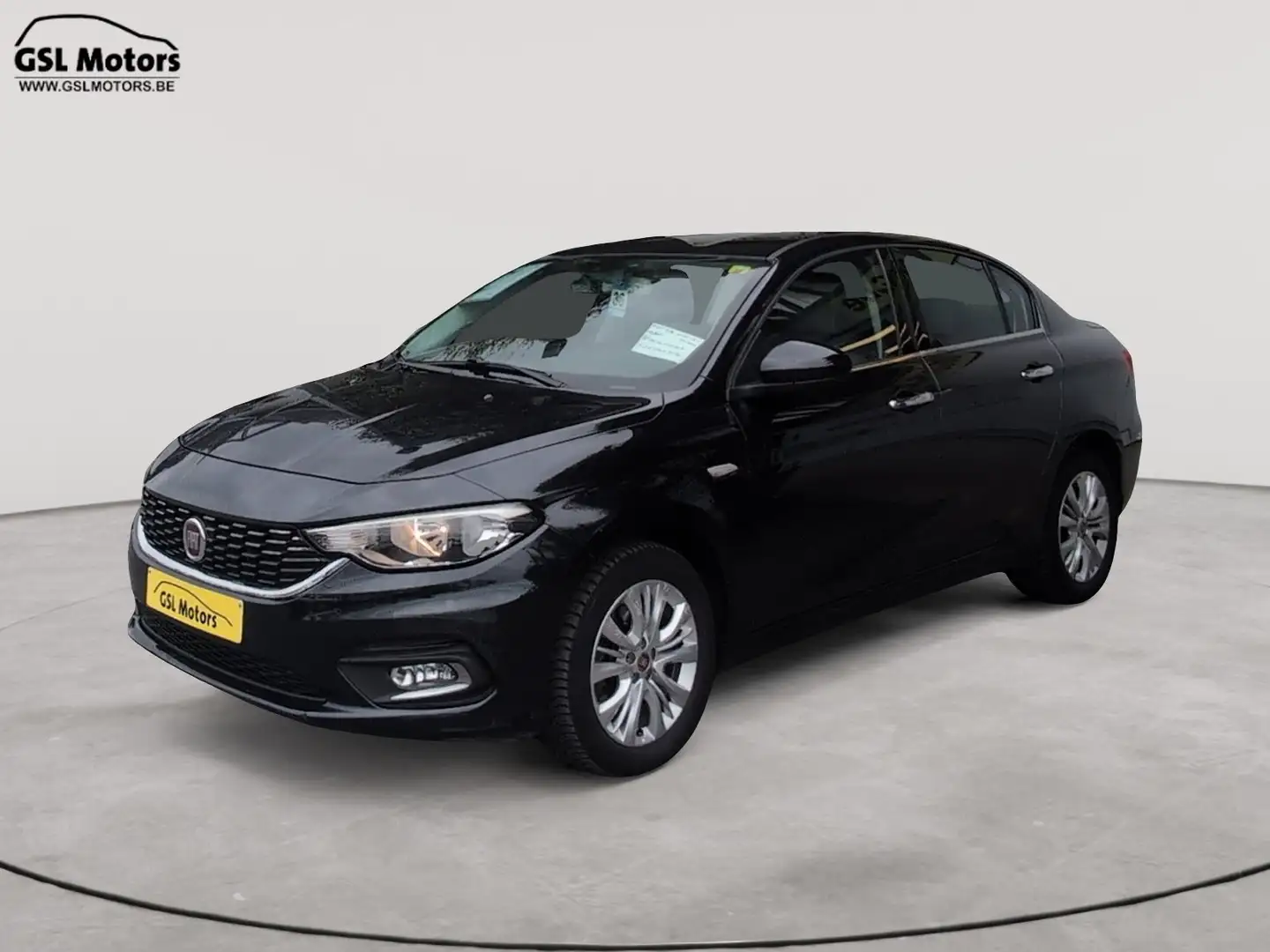Fiat Tipo 1.6MJT 120cv noir 02/17 Airco GPS Caméra Cruise Noir - 1