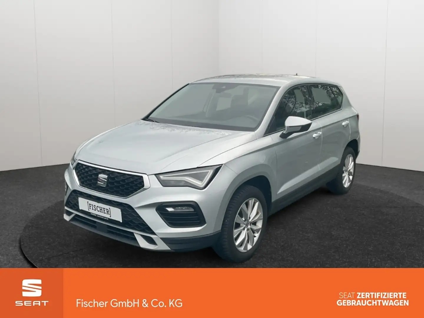 SEAT Ateca 1.5TSI Style LED AHK Navi SHZ GRA Lenkradheiz. Silber - 1