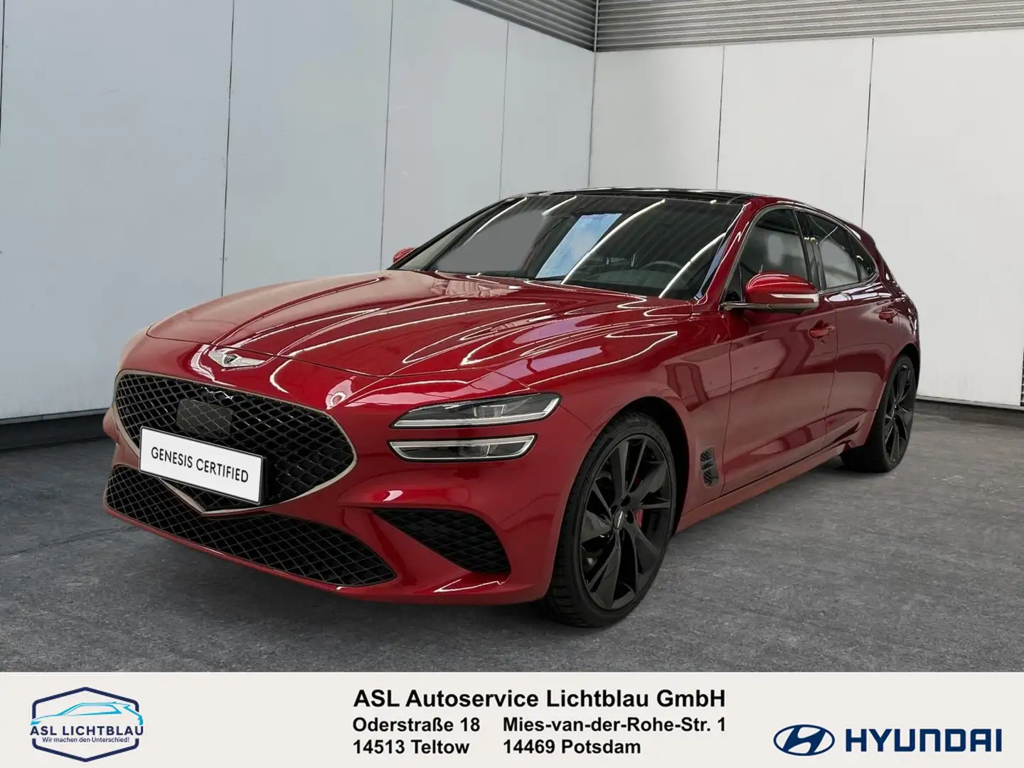 Genesis G70 Shooting Brake 2.0T AWD Sport Line Innovation Pack & Comfort S... Rojo - 1