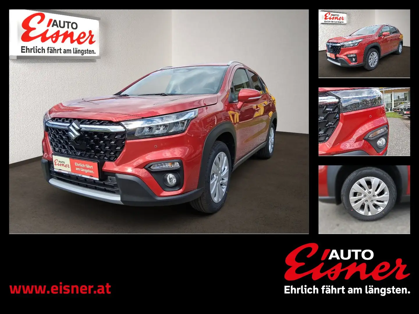 Suzuki S-Cross 1.4 GL HYBRID ALLGRIP shine 2xKlima LED Rot - 1