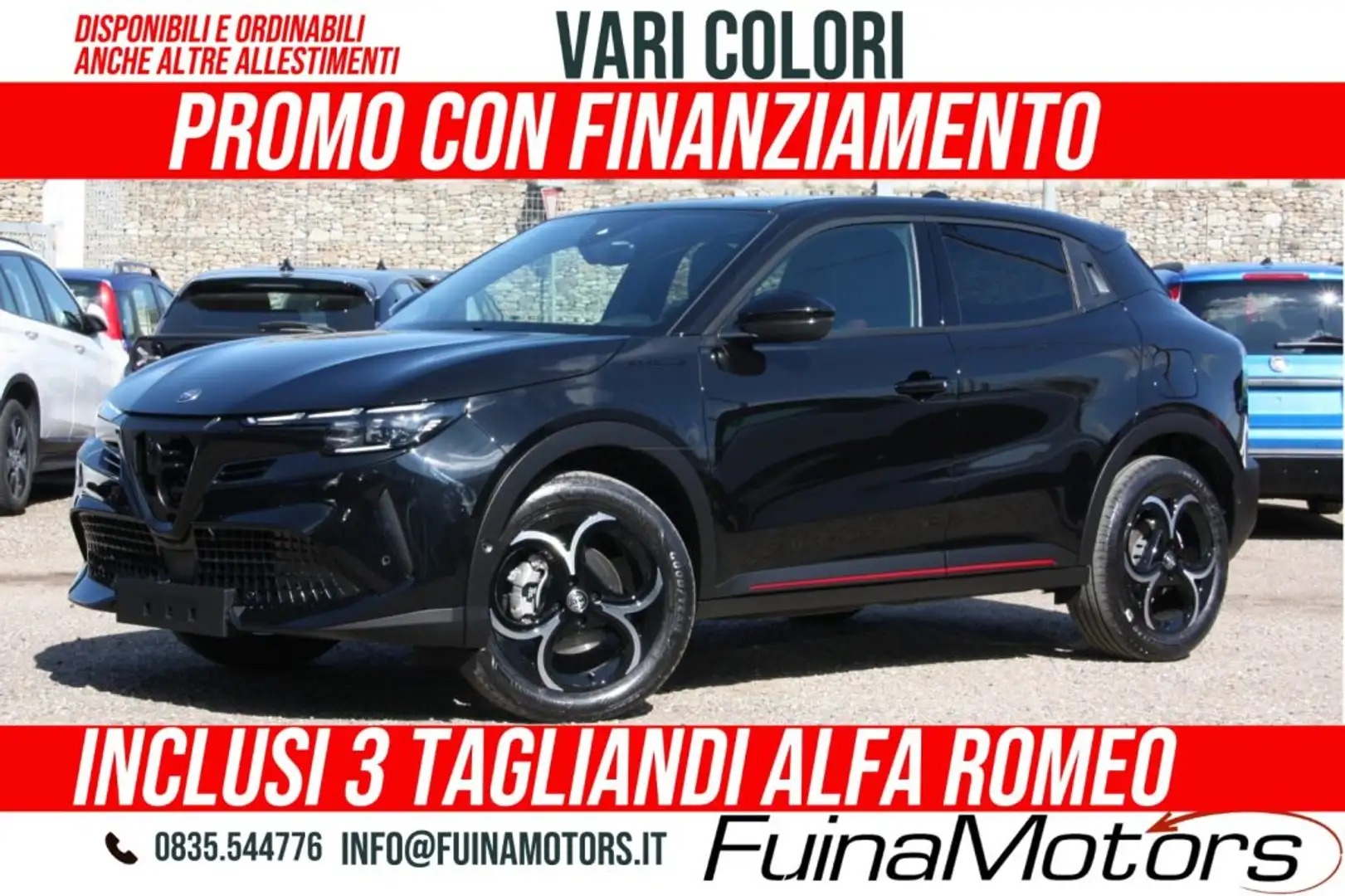 Alfa Romeo Junior 1.2 145 CV Hybrid eDCT6 Speciale Nero - 1