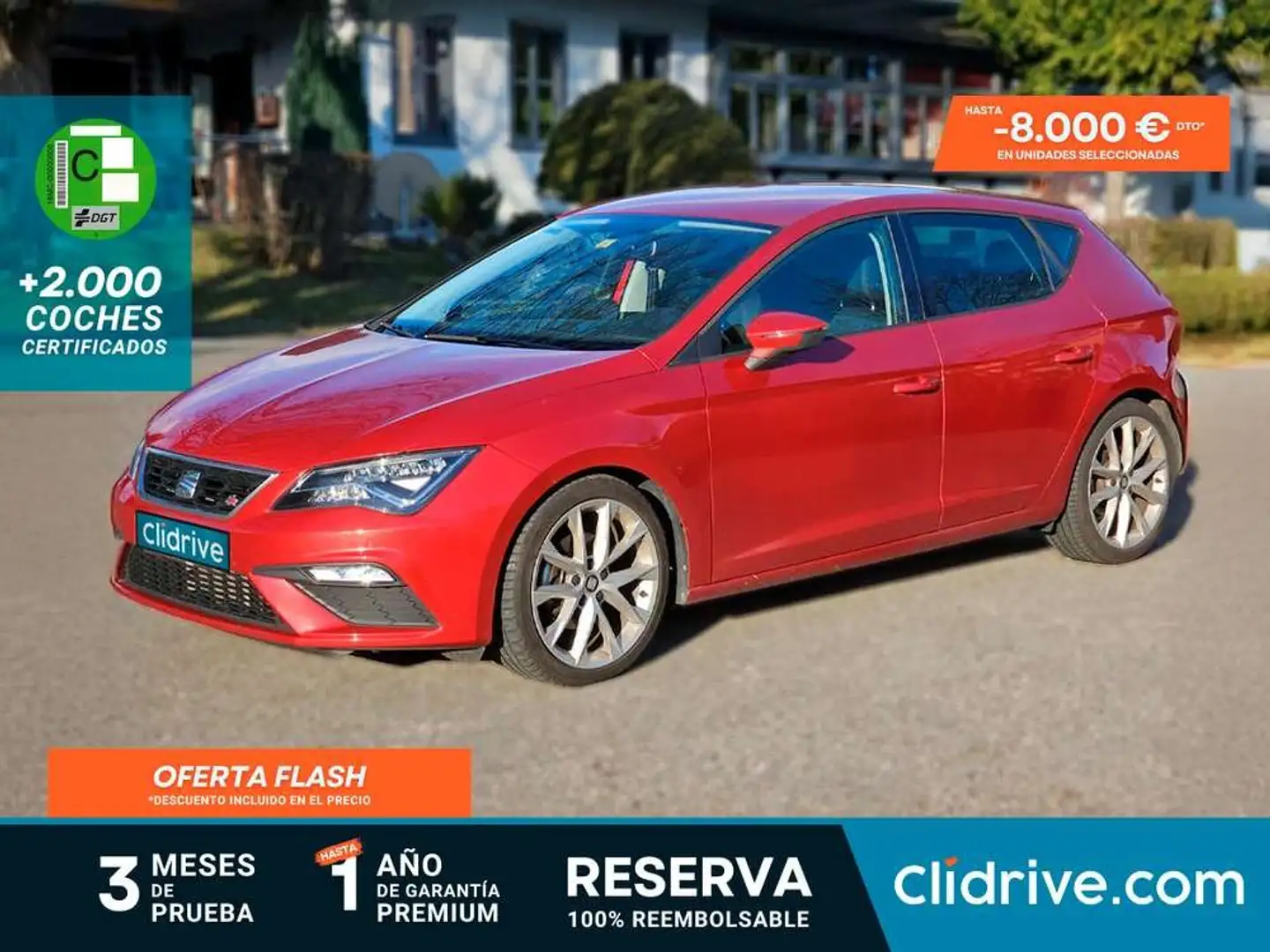 SEAT Leon ST 1.4 TSI ACT S&S FR 150 Rouge - 1