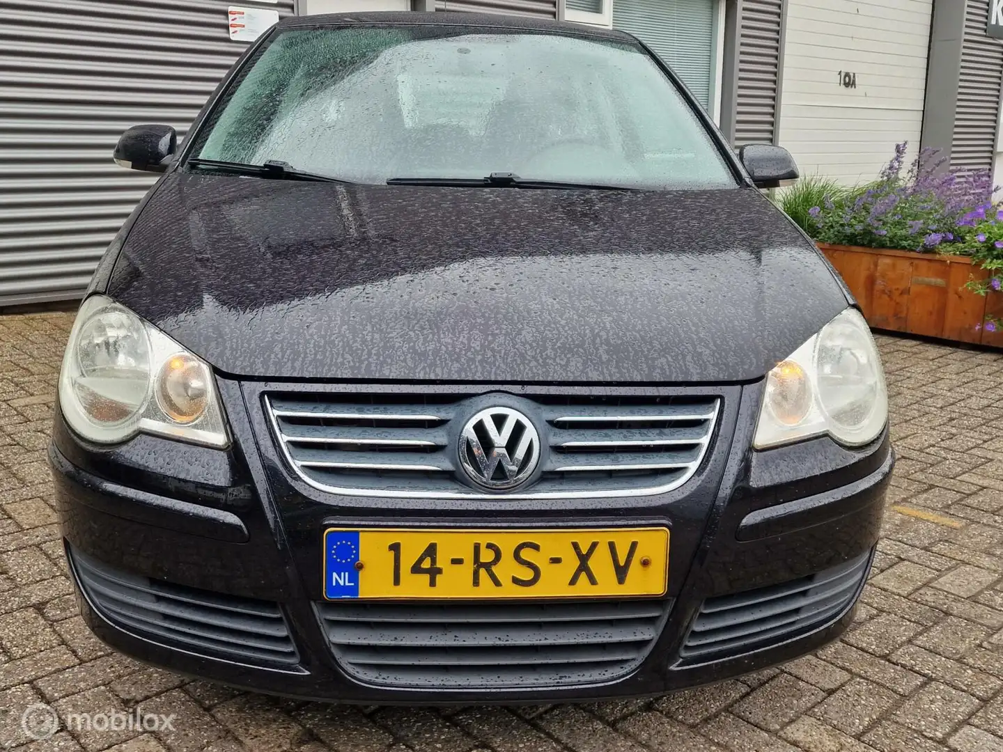 Volkswagen Polo 3-deurs 1.4-16v Turijn Airco EL.ramen CDVab. Zwart - 2