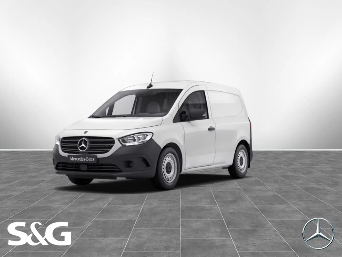 Mercedes-Benz Citan 112 CDI Kasten BASE Standard RüKam+Totwink Weiß - 1