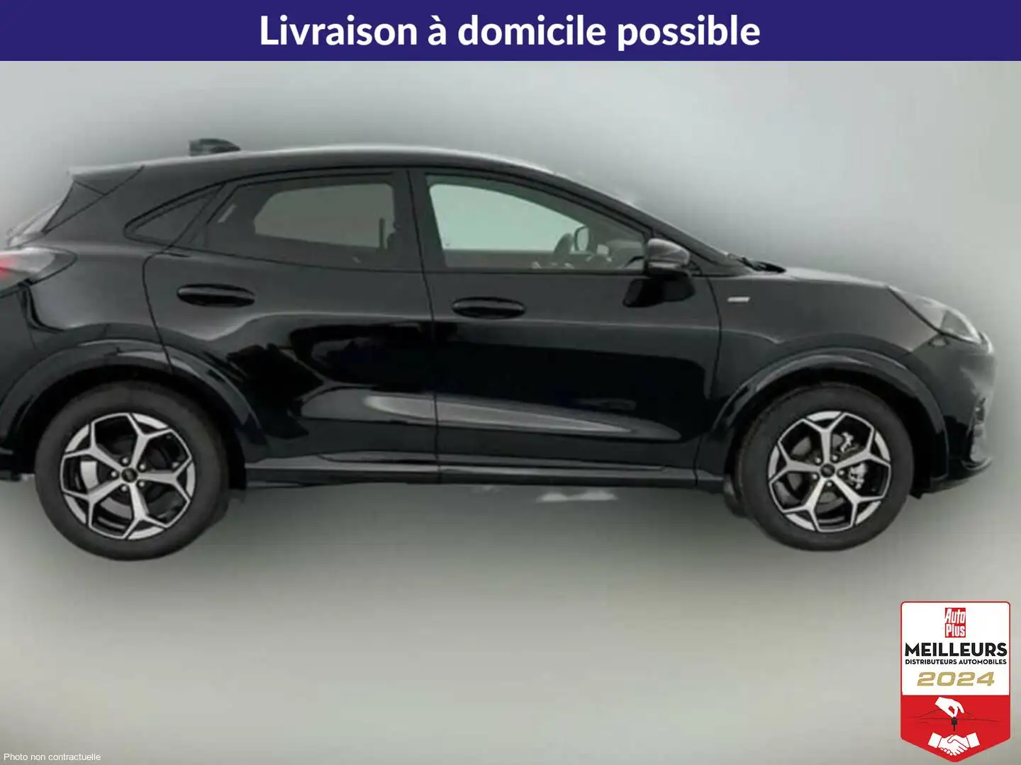 Ford Puma 1.0 EcoBoost 125 ch mHEV S S Powershift ST-Line Noir - 1