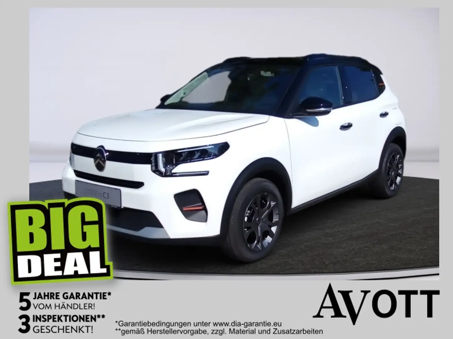 Citroen C3 PT 100 Max Weiß - 1
