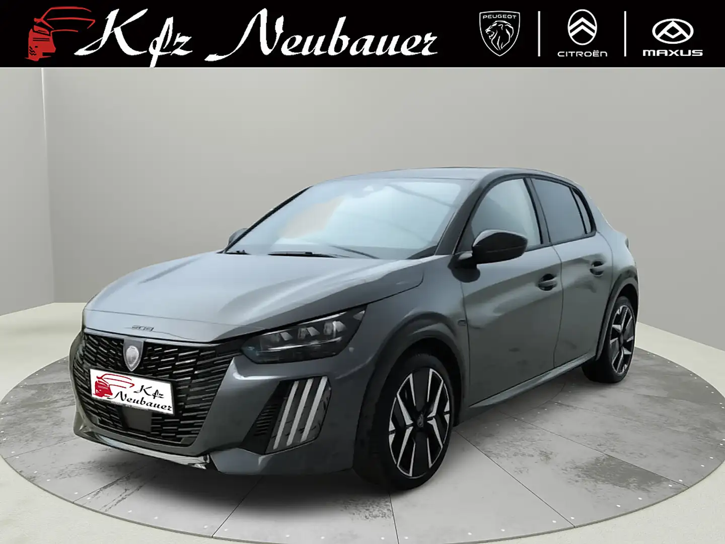Peugeot 208 GT 110PS Automatik Grau - 1
