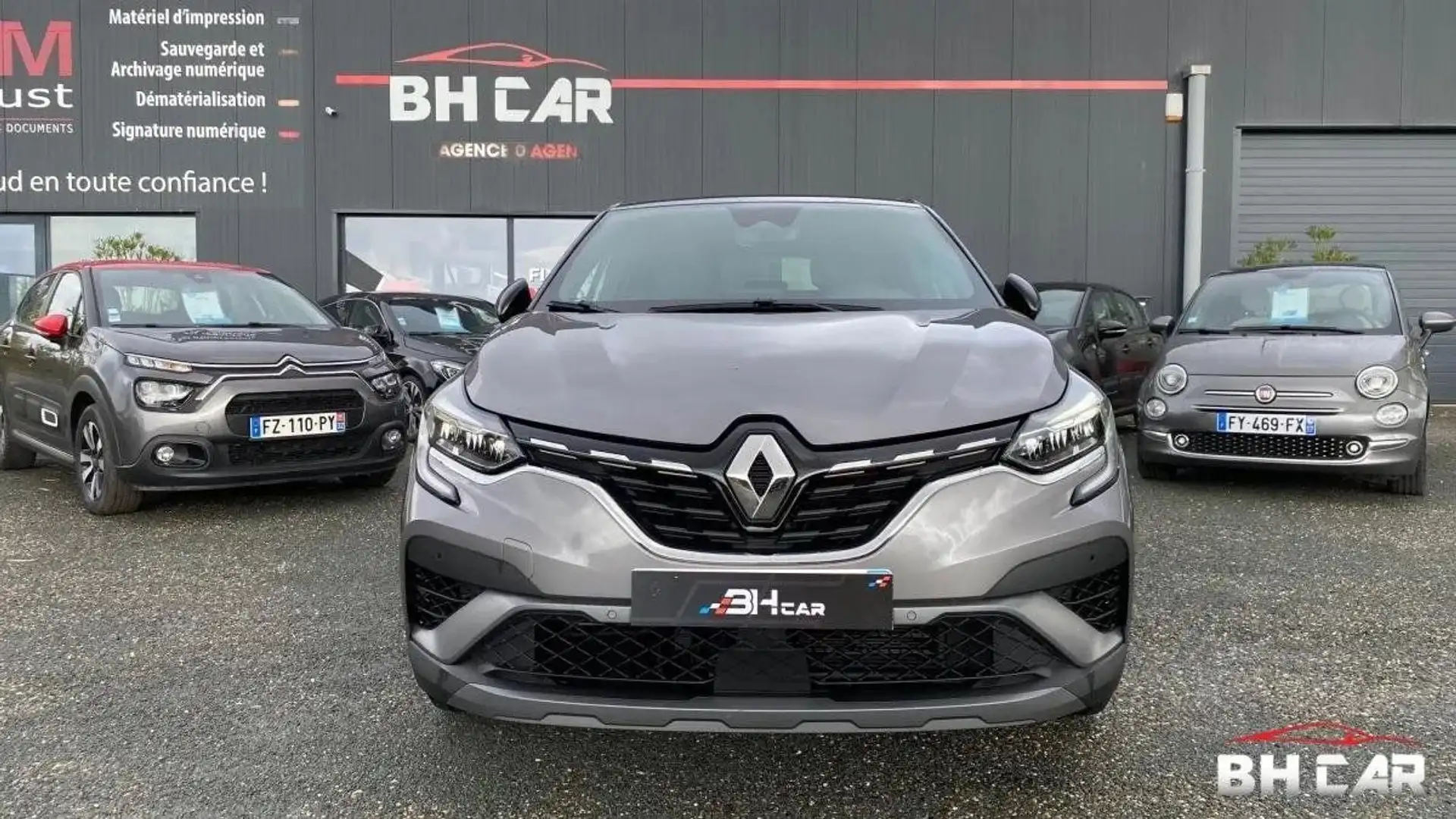 Renault Captur 1.3 TCE MICRO-HYBRID 160 HYBRID RS LINE EDC BVA Gris - 2