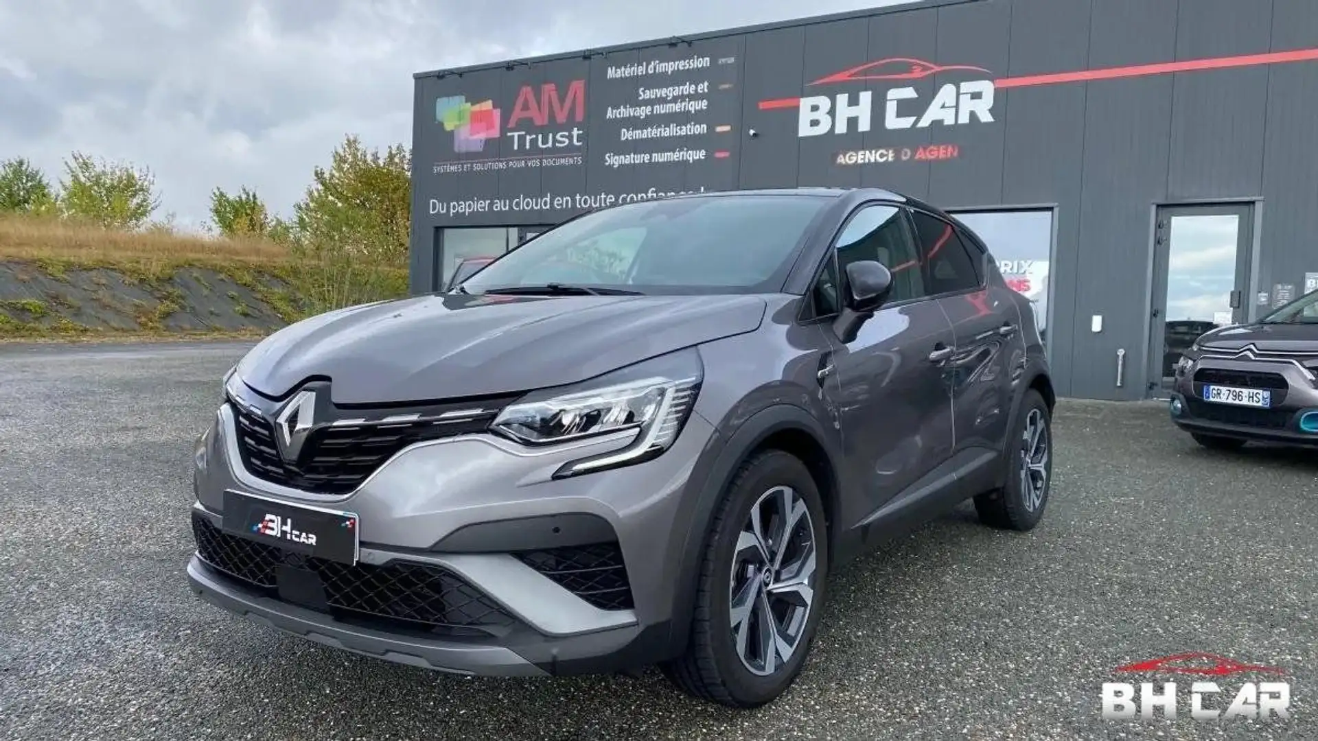 Renault Captur 1.3 TCE MICRO-HYBRID 160 HYBRID RS LINE EDC BVA Gris - 1