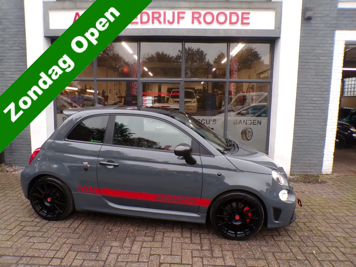 Fiat 500 Abarth 1.4 T-Jet XSR Yamaha UNIEKE AUTO! ""ZONDAG OPEN"" Gris - 1