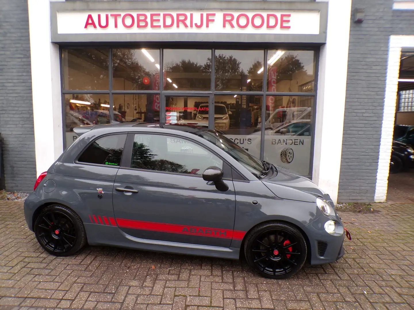 Fiat 500 Abarth 1.4 T-Jet XSR Yamaha UNIEKE AUTO! Szürke - 1