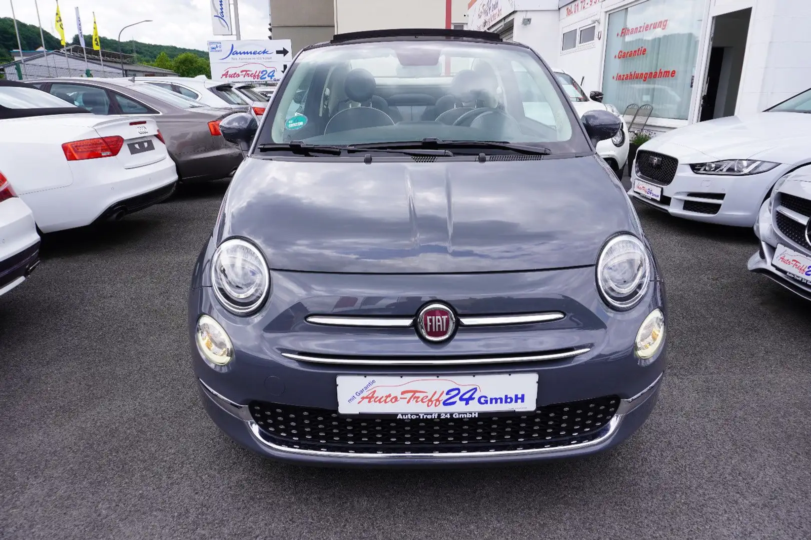 Fiat 500C Cabrio Lounge Twin Air*Navi*DAB*GARANTIE+++ Grau - 2