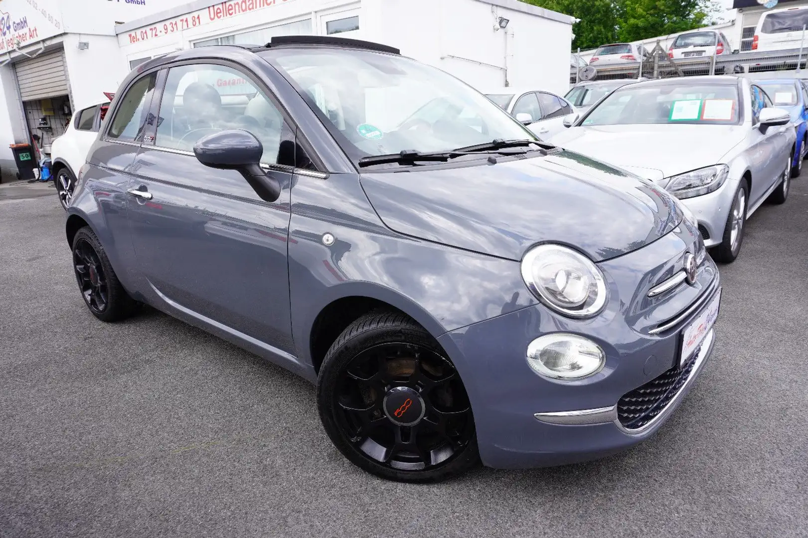 Fiat 500C Cabrio Lounge Twin Air*Navi*DAB*GARANTIE+++ Grau - 1