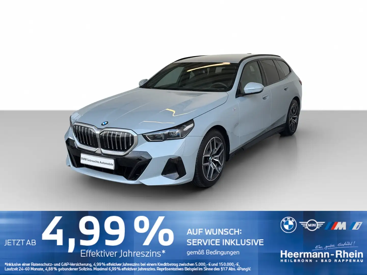 BMW 240 540dA xDrive Tour. M Sport LiveCock.LED.AHK.H/K. Grau - 2