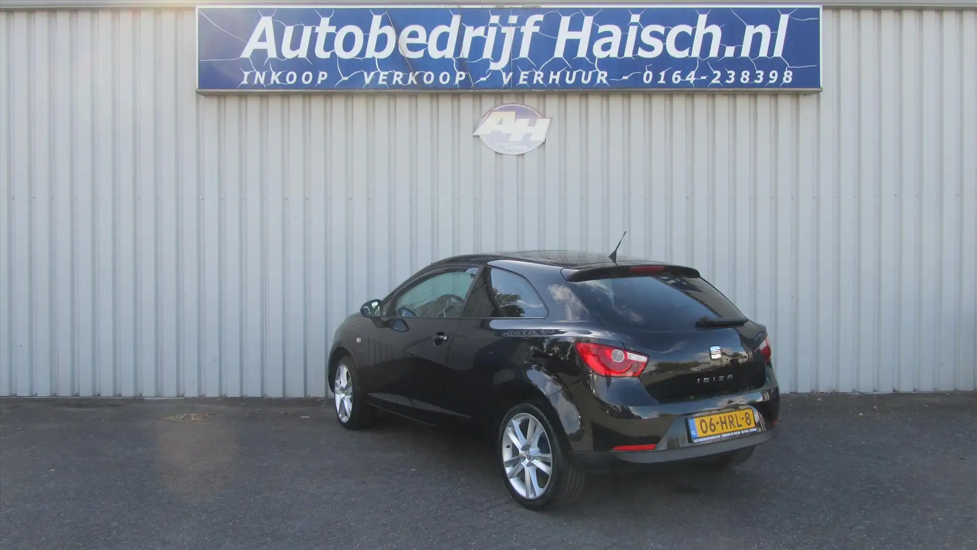 SEAT Ibiza 1.4 63KW 3-DRS 2008 Zwart - 2
