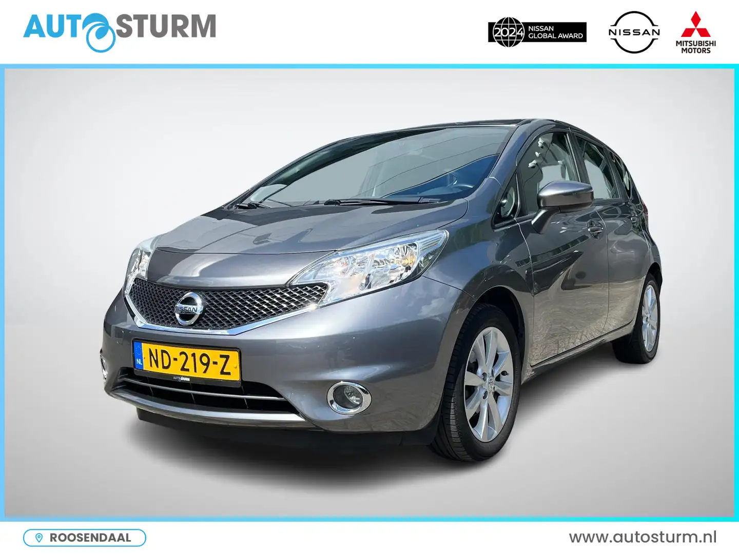 Nissan Note 1.2 DIG-S Acenta Gris - 1