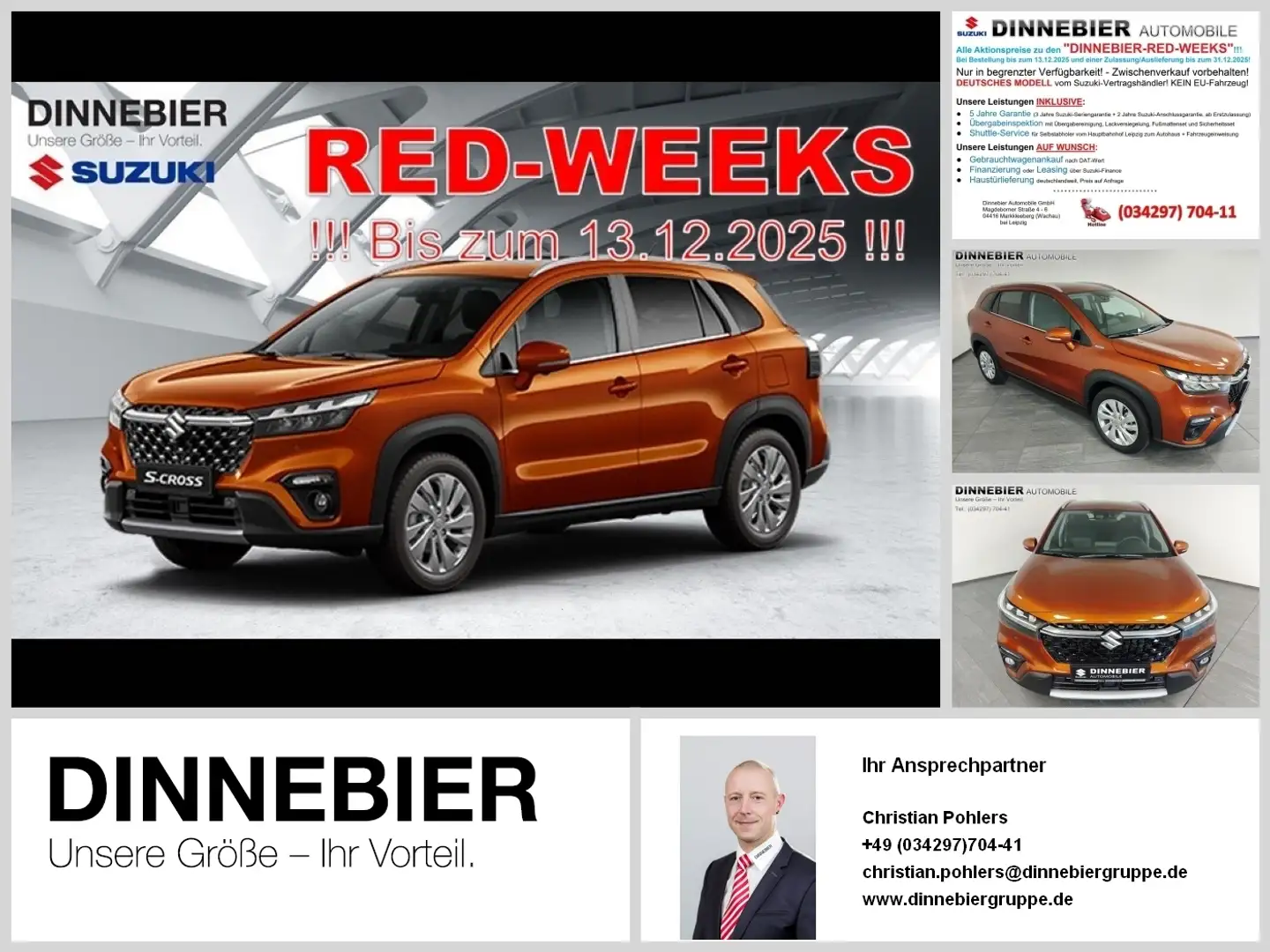 Suzuki S-Cross Comfort (MT) inkl. Allwetterbereifung *5 Jahre Gar Brun - 1