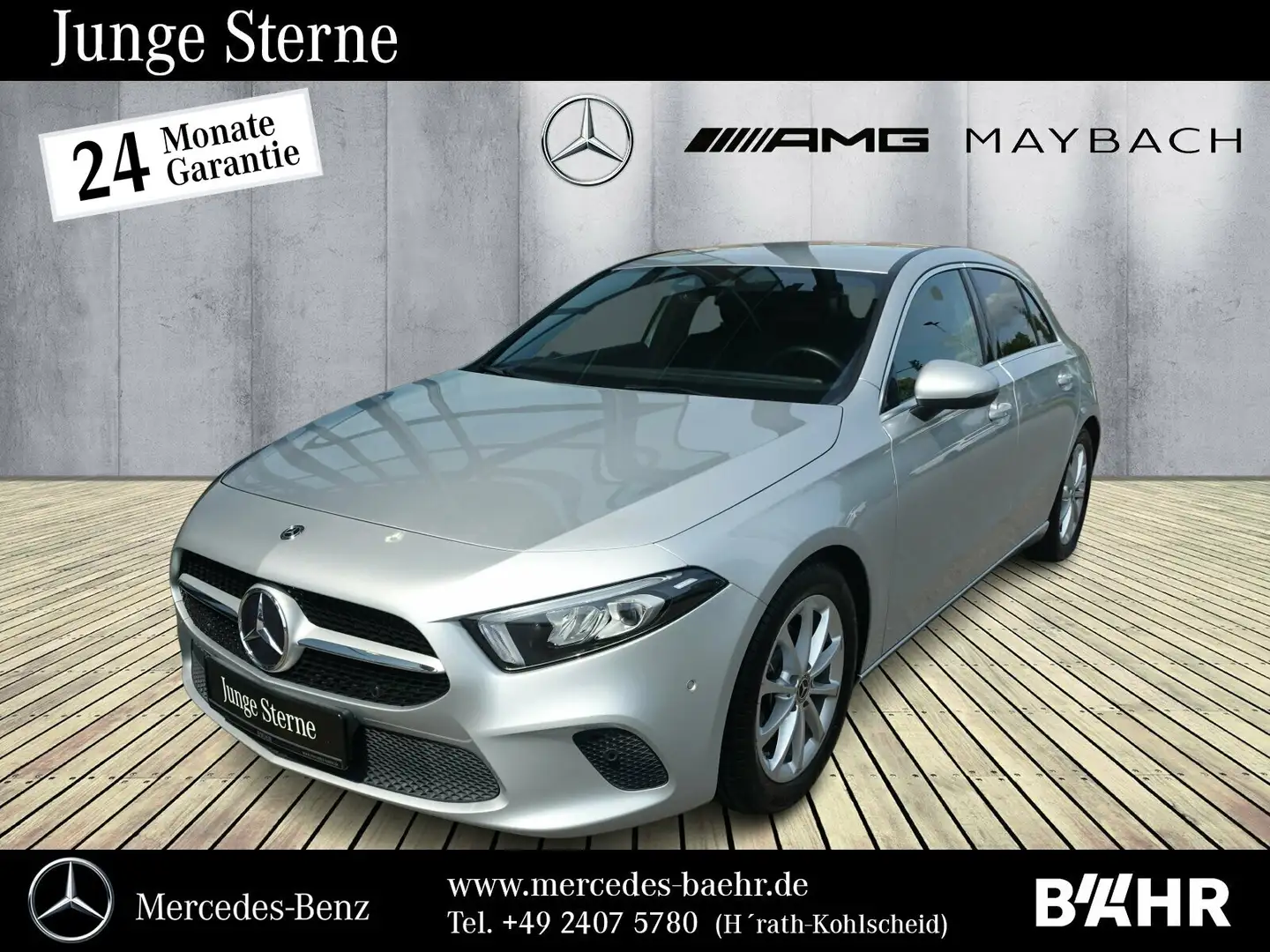 Mercedes-Benz A 180 A 180 Progressive/MBUX-Navi/LED/RFK/Totwinkel Argent - 1