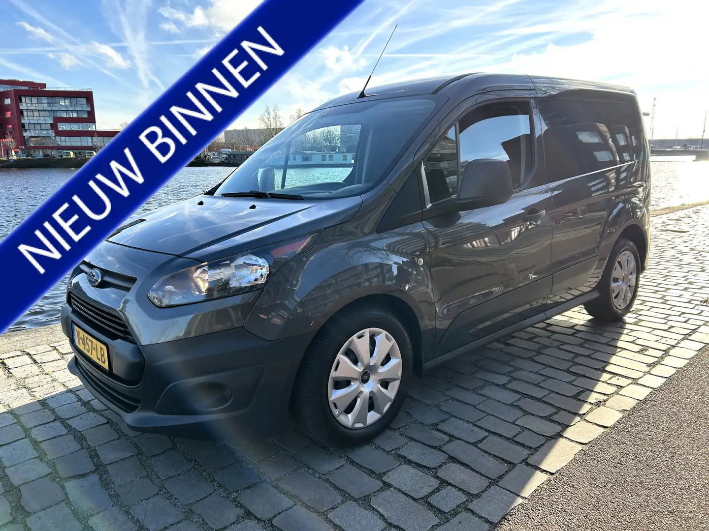 Ford Transit Connect 1.5 TDCI L1 Economy Edition Airco Cruise Trekhaak Grijs - 1