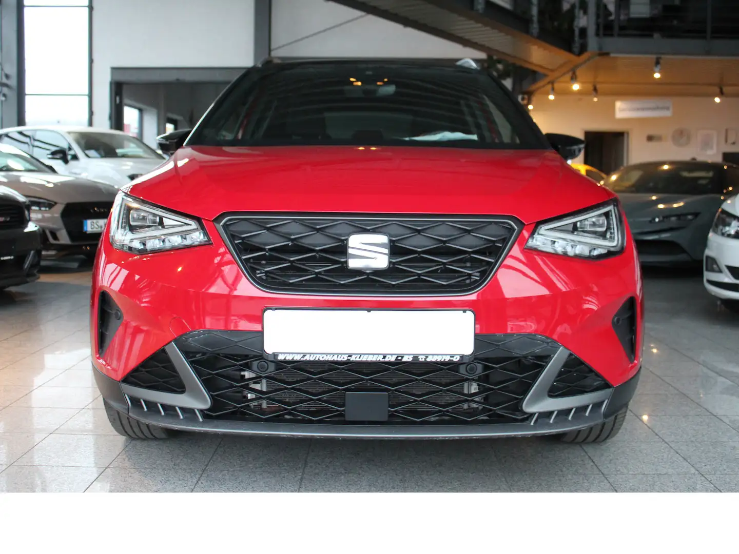 SEAT Arona 1.0 TSI DSG FR LED*V-CPT*KEY*KAM*ACC*SHZ Rouge - 2