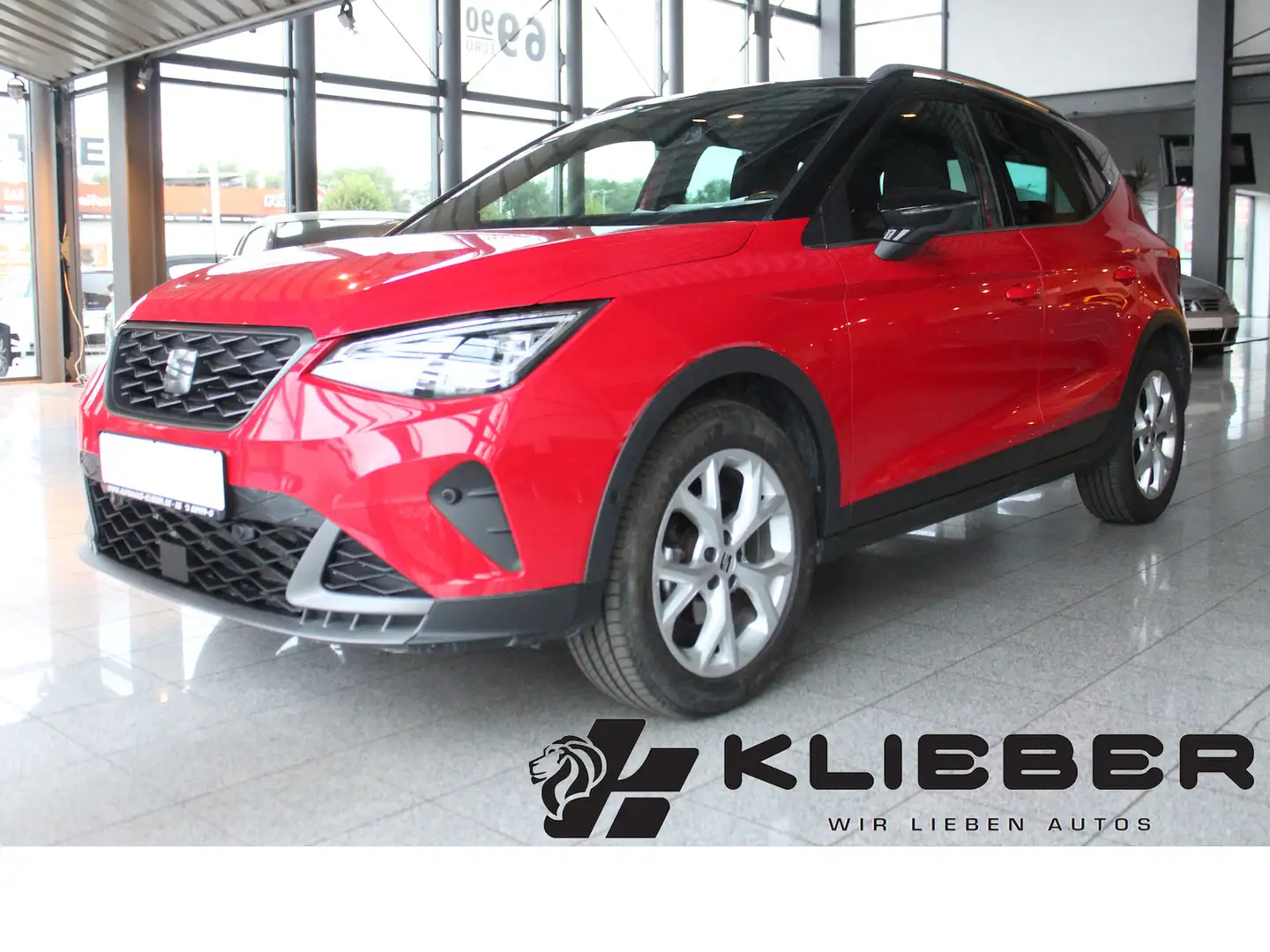 SEAT Arona 1.0 TSI DSG FR LED*V-CPT*KEY*KAM*ACC*SHZ Rouge - 1