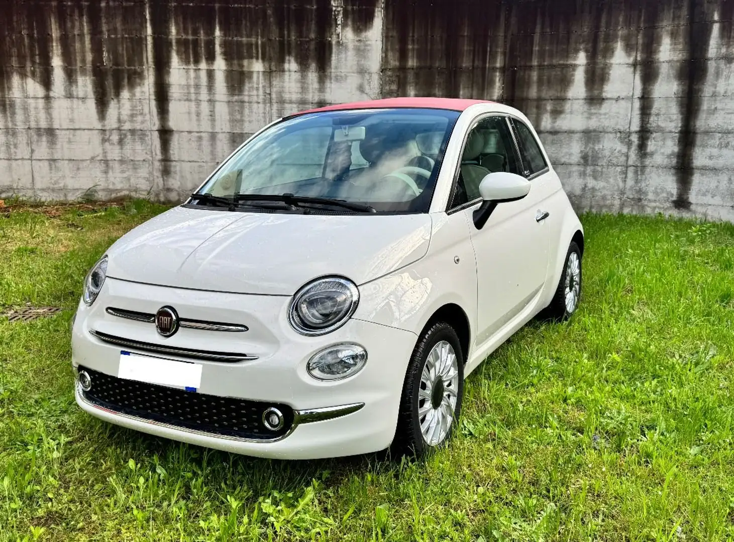 Fiat 500C 500C 1.2 Lounge 69cv Blanc - 1