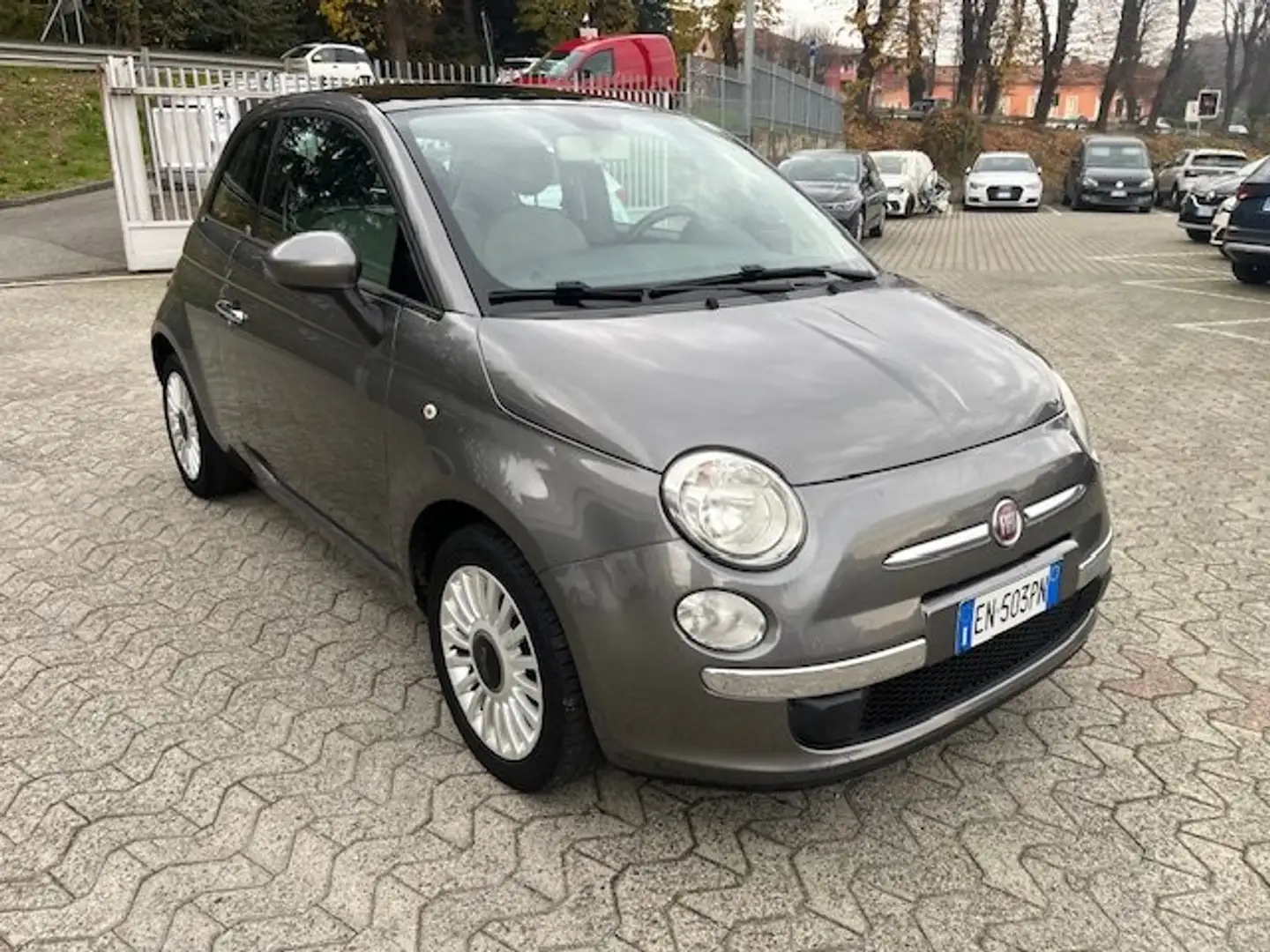 Fiat 500 1.2 Lounge 69cv "OK NEOPATENTATI" Grigio - 2