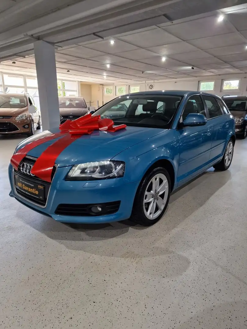 Audi A3 Sportback 1.6 Ambition - TÜV - Garantie* Bleu - 1