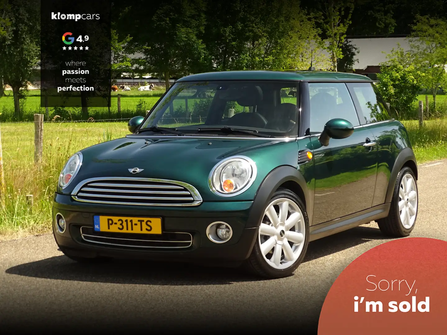 MINI Cooper Mini 1.6 Chili | Youngtimer | Full Options | Cruis Groen - 1