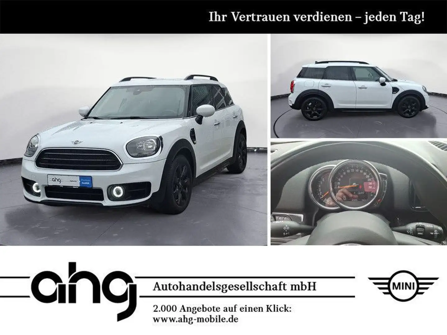 MINI One Countryman Klimaaut. PDC Sitzhzg. Vorn Blanc - 1