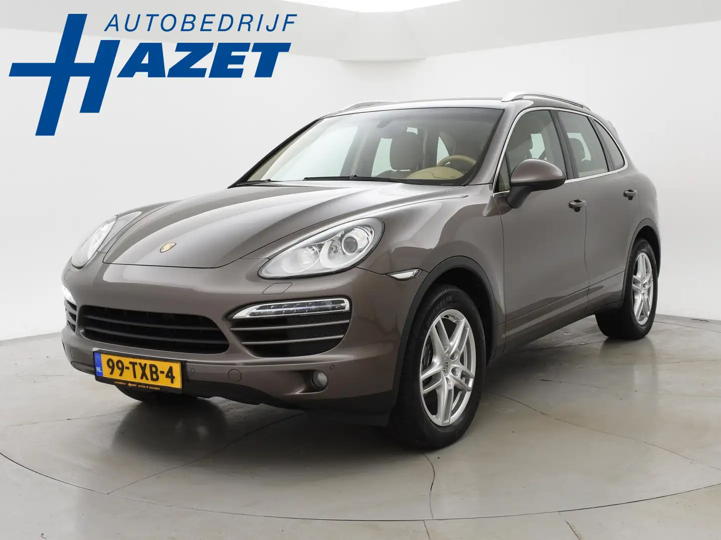 Porsche Cayenne 3.6 V6 300 PK 1e EIGENAAR ORIG. NL 3500 KG TREKHAA Bruin - 1