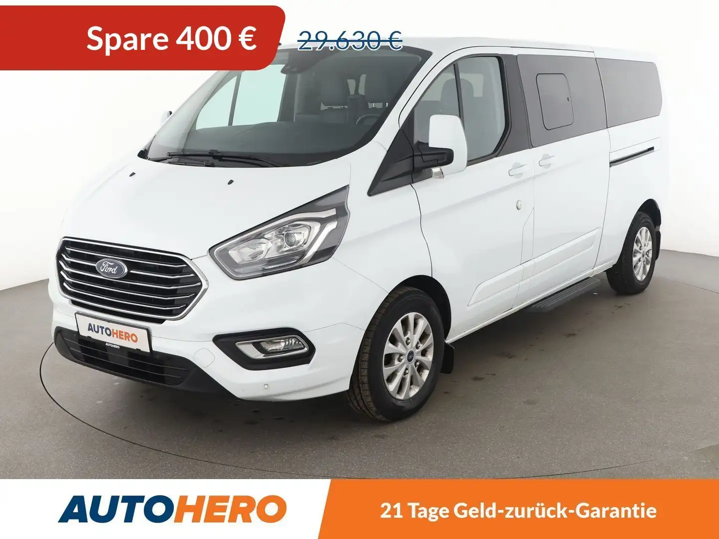 Ford Tourneo Custom 2.0 TDCi 320 L2 Titanium X*NAVI*TEMPO*CAM*PDC*SHZ* Wit - 1