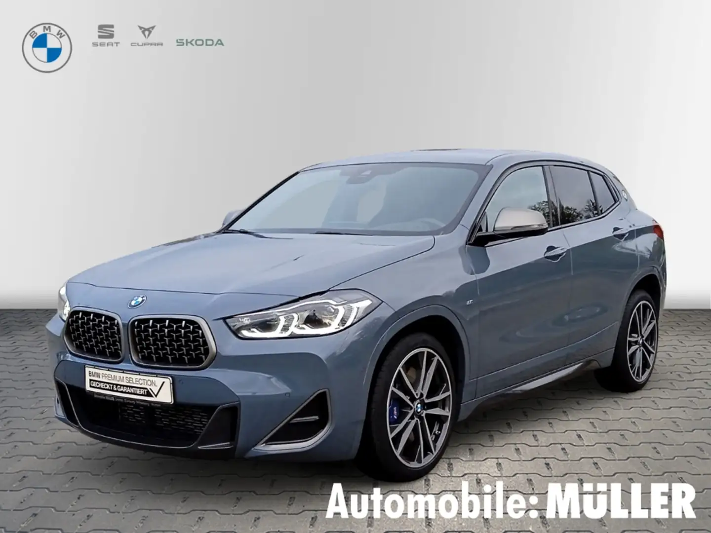 BMW X2 xDrive M35i+ACC+KEYLESS+RKF+HUD+EL.HECKKLAPPE+EL. Grau - 1