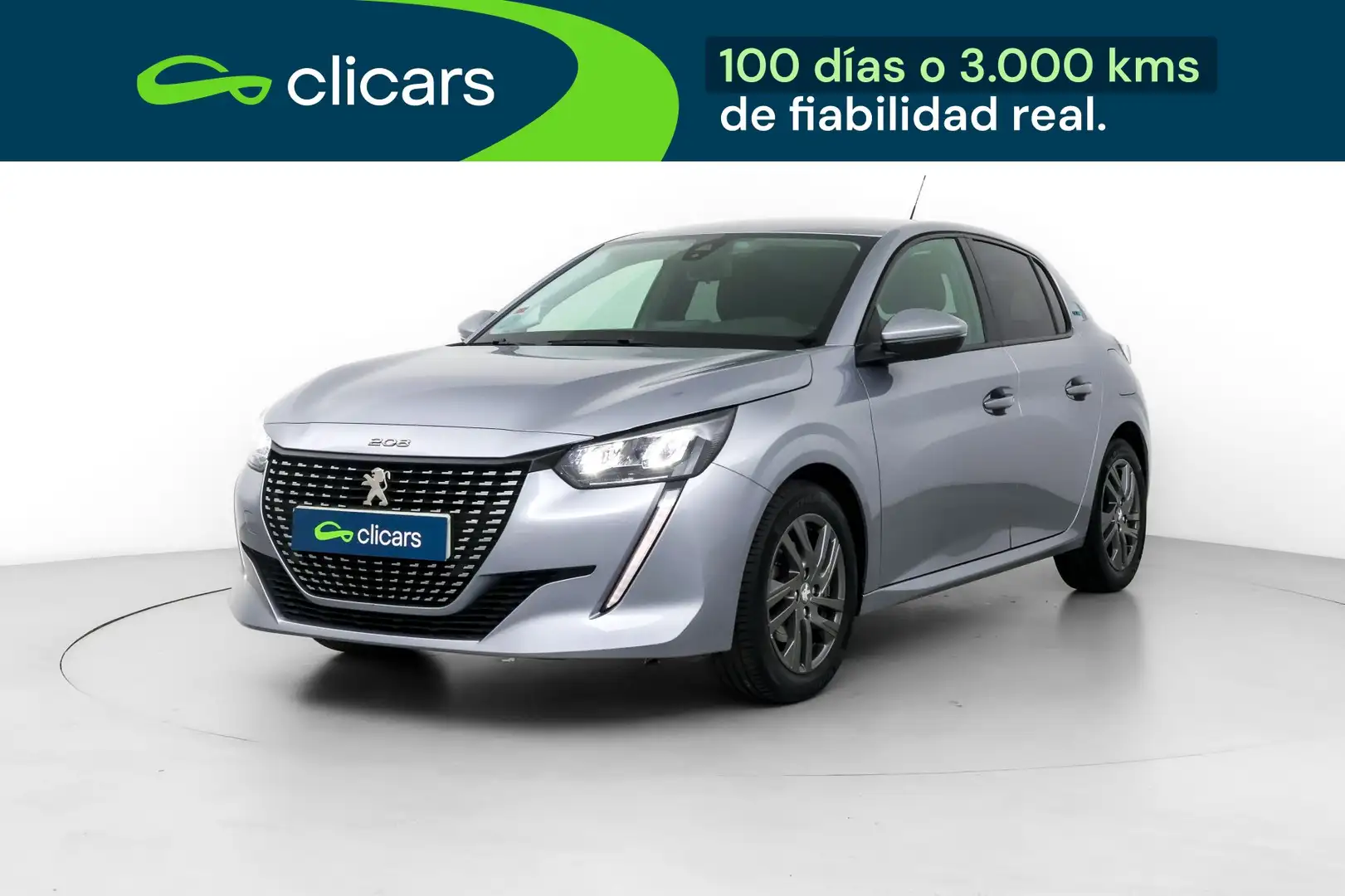 Peugeot 208 1.2 Puretech S&S Style 100 Gris - 1