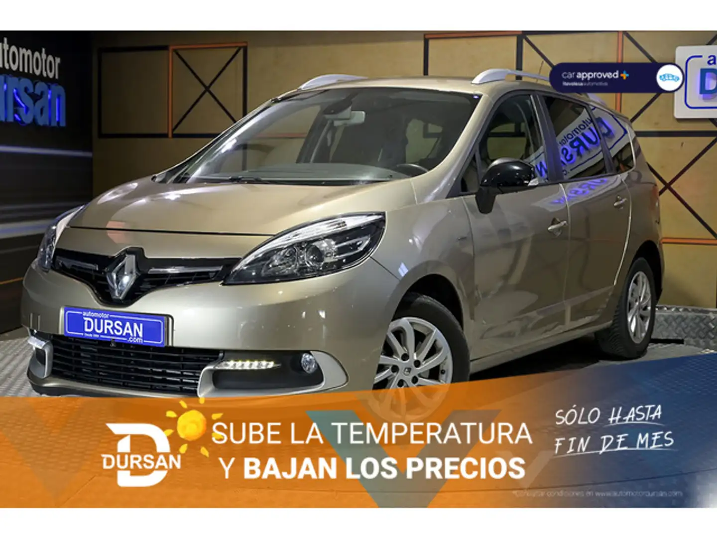 Renault Scenic Grand 1.5dCi Energy Limited 5pl. Beżowy - 1