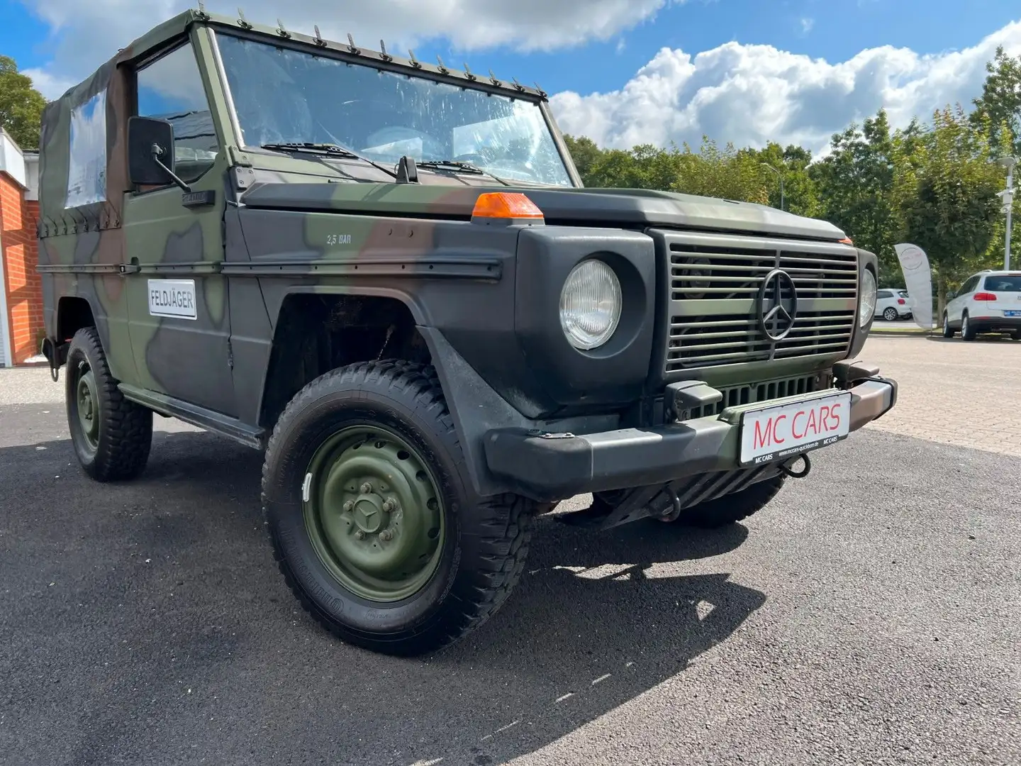 Mercedes-Benz G 250 Bundeswehr  Wolf aus 1Hand! Groen - 1