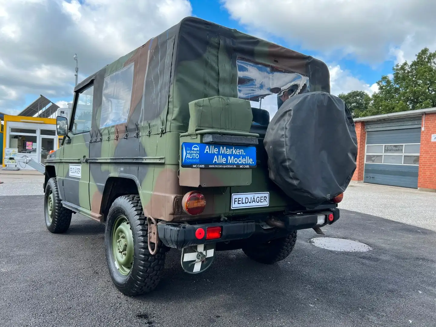 Mercedes-Benz G 250 Bundeswehr  Wolf aus 1Hand! Zielony - 2