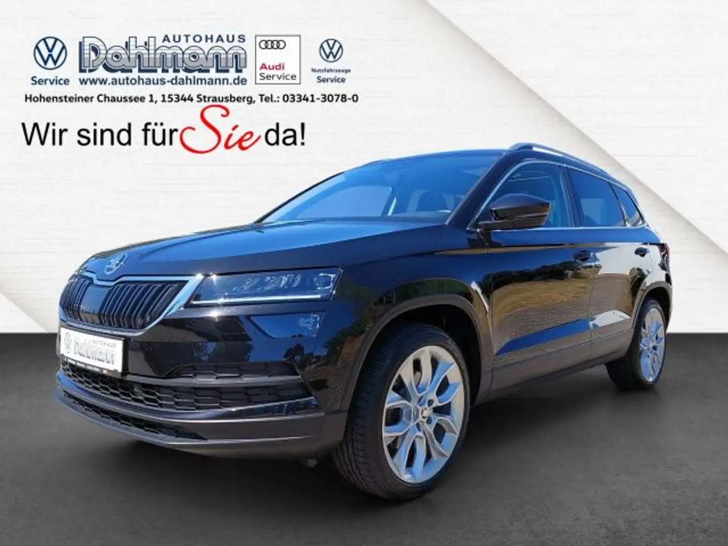 Skoda Karoq STYLE 1.5 TSI DSG 4x4+LED+COLUMBUS+PANO+STAN Zwart - 1
