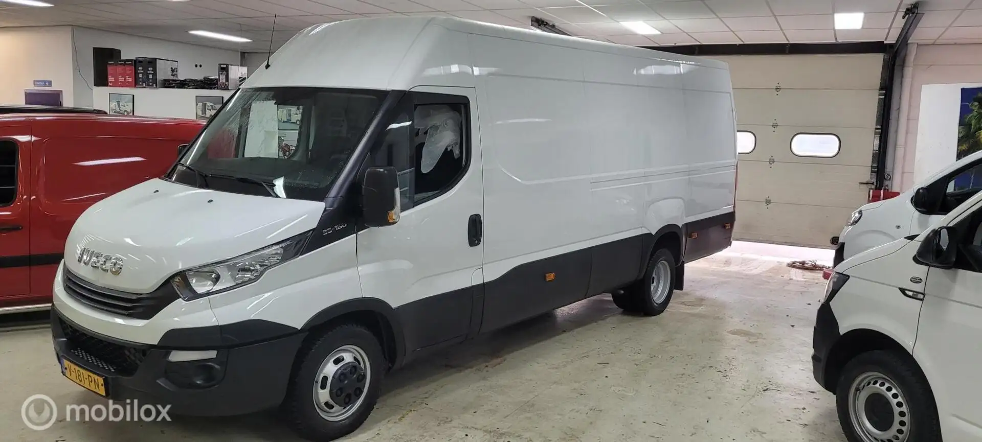 Iveco Daily 35C16V 2.3 410 L4H3 Dubbel Lucht Airco Cruise Wit - 2