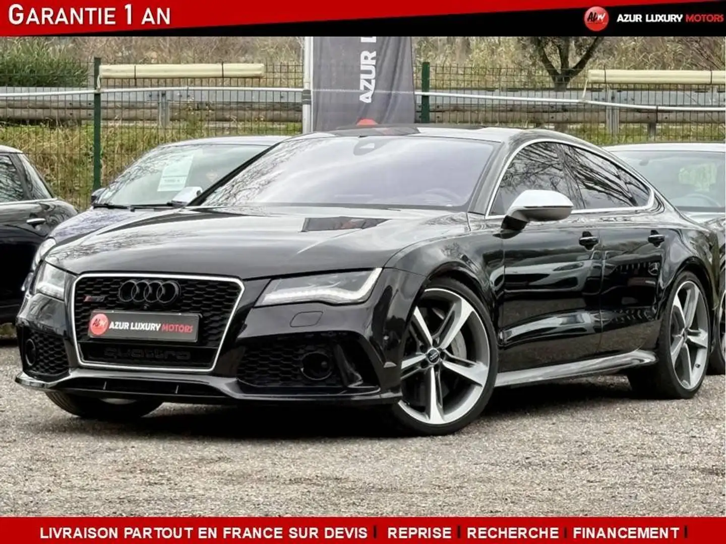 Audi RS7 4.0 TFSI QUATTRO V8 560 CV MILLTEK Nero - 1