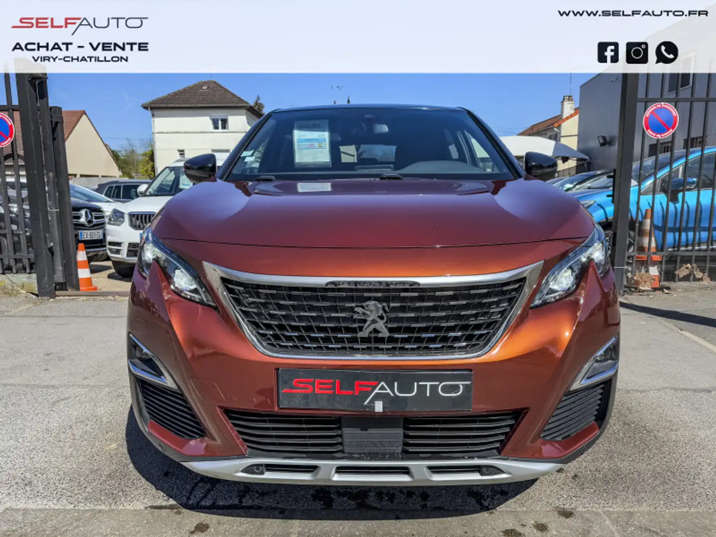Peugeot 3008 1.5 BLUEHDI 130CH E6.C GT LINE S\u0026S EAT8 Orange - 2