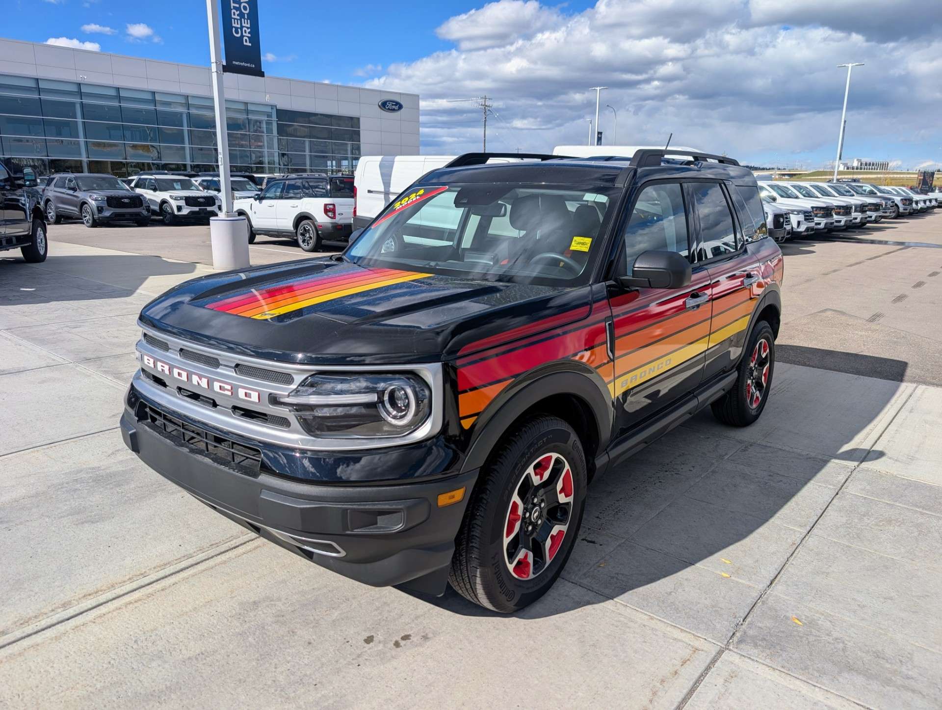 Black 2024 Ford Bronco Sport SUV / Crossover All-Wheel Drive 8-Speed Automatic
