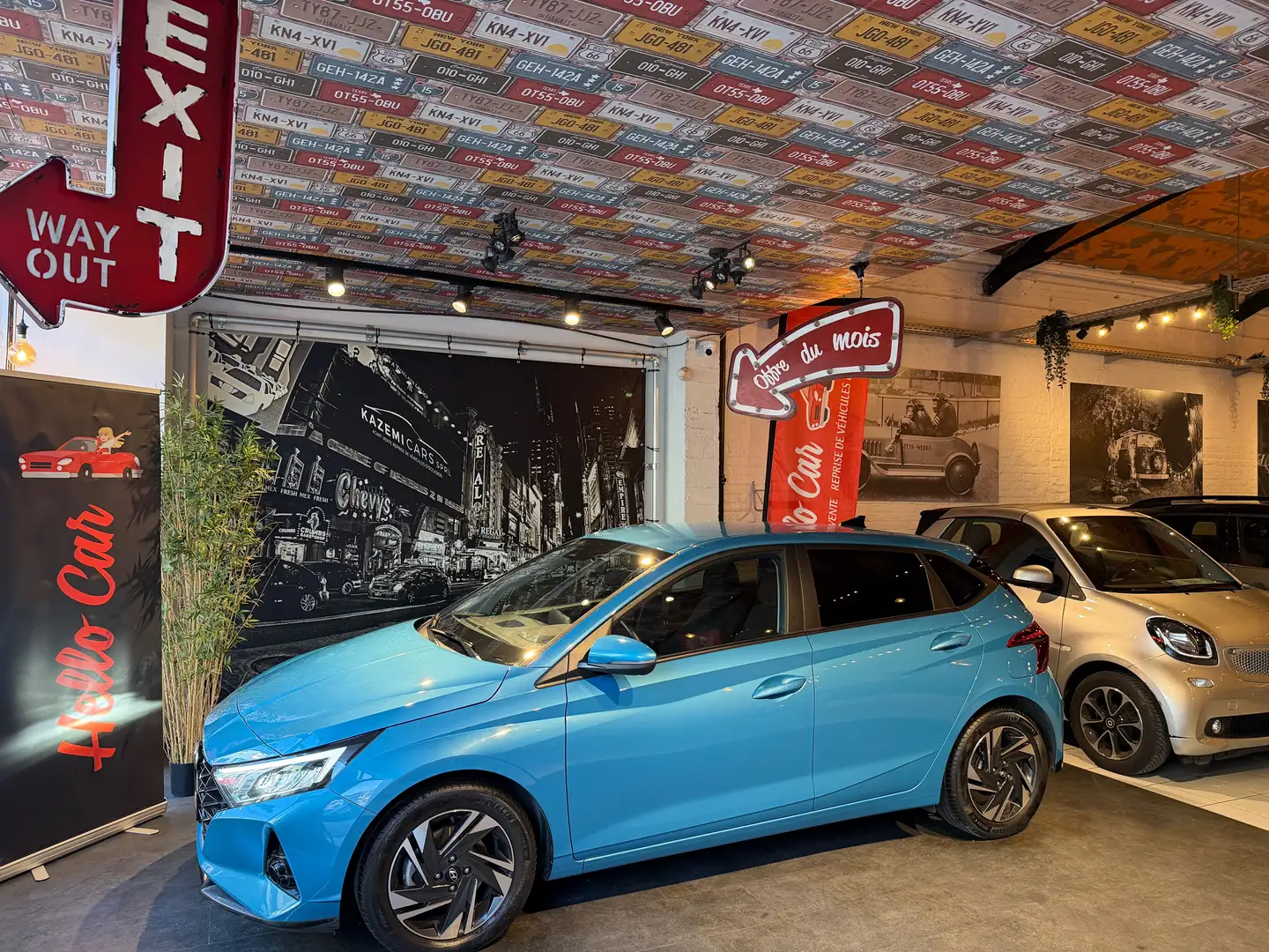 Hyundai i20 i20 1.0 * BOITE AUTO * CAMERA * CARNET * EURO 6if Blauw - 1