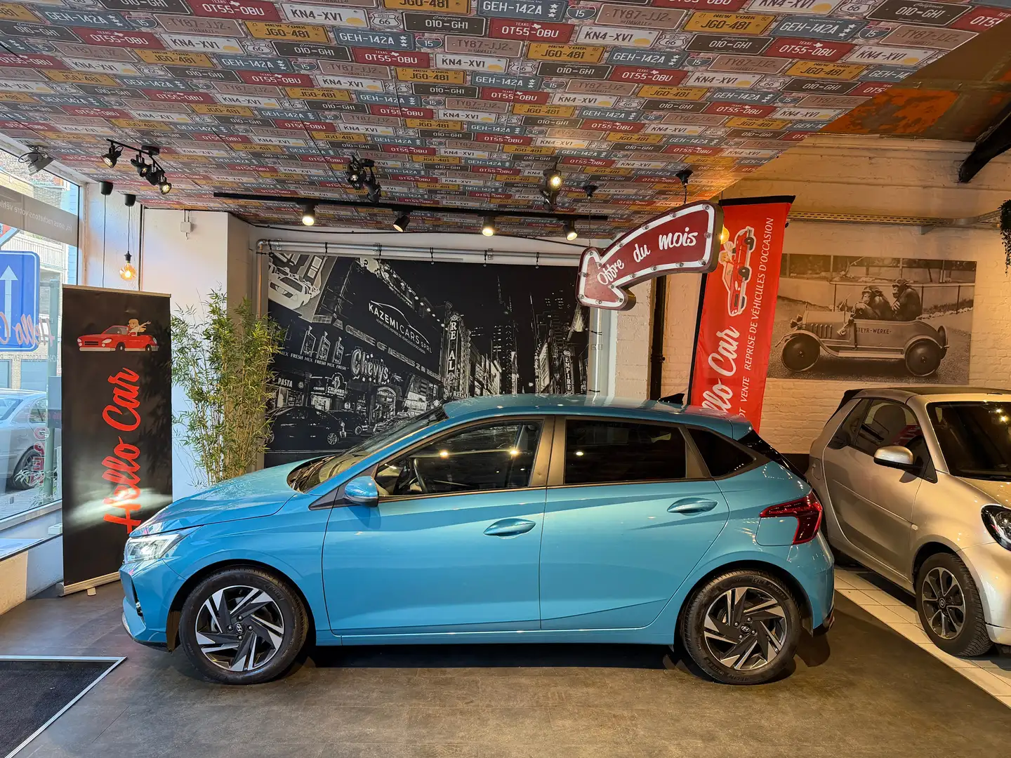 Hyundai i20 i20 1.0 * BOITE AUTO * CAMERA * CARNET * EURO 6if Blauw - 2