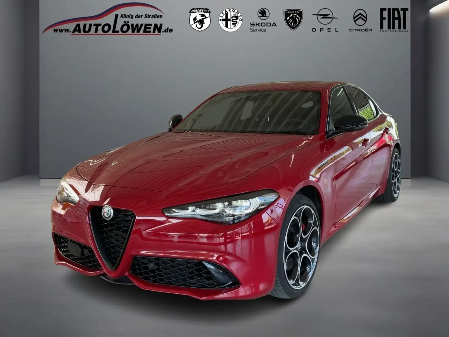 Alfa Romeo Giulia 2.0 Turbo 16V Competizione Q4 (EURO 6d) Rouge - 1