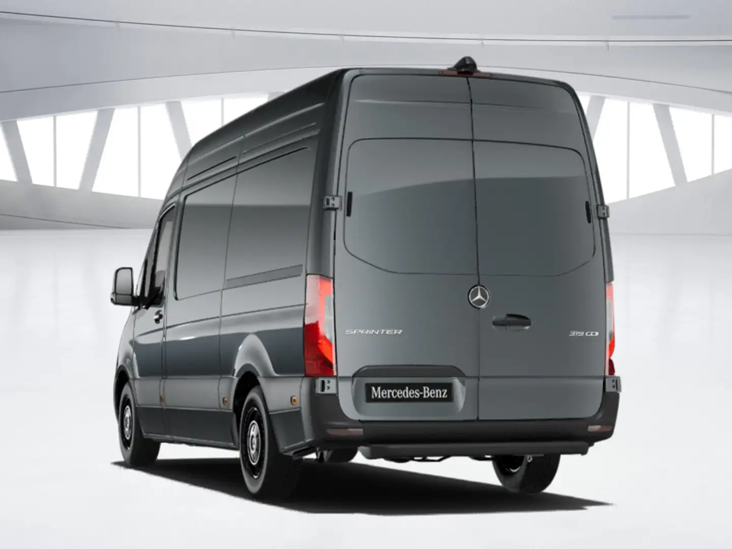Mercedes-Benz Sprinter 317 CDI F 37/35 Automatic Grigio - 2