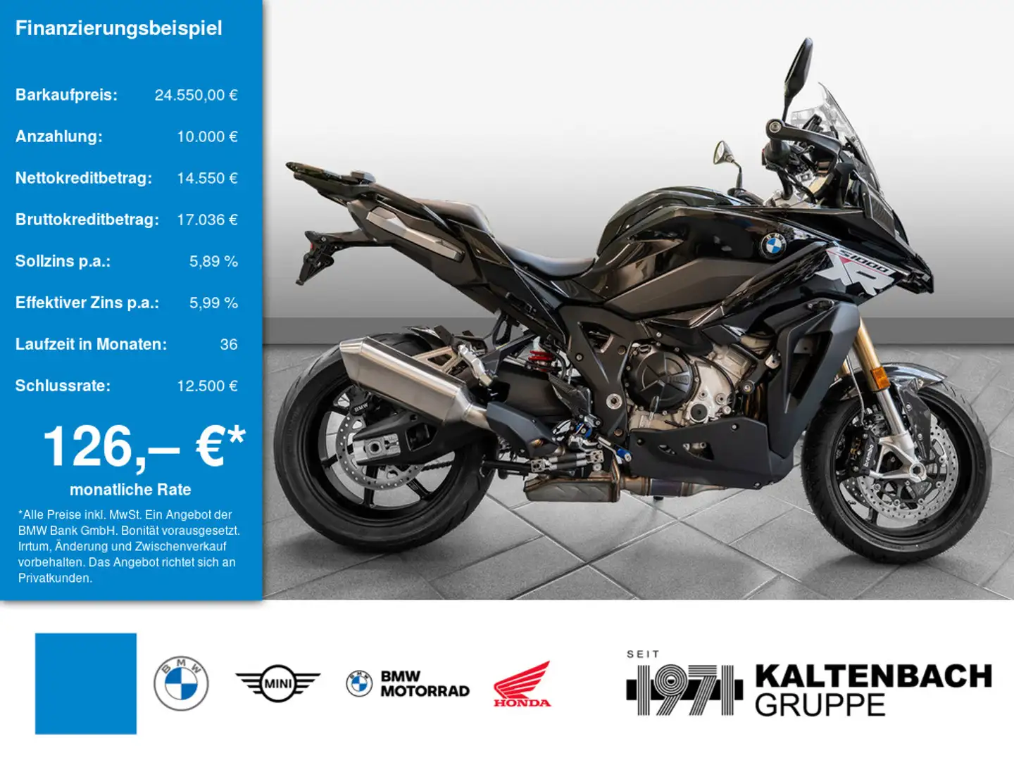 BMW S 1000 XR TOUREN-P. DYNAMIC-P. GRIFFHEIZUNG Negru - 1
