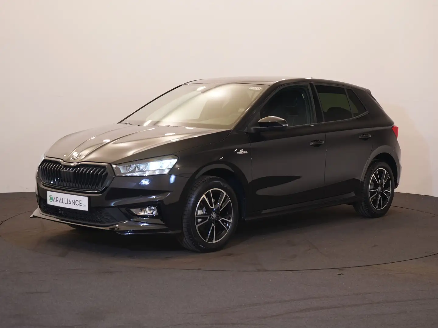 Skoda Fabia Monte Carlo 1.0Tsi|DSG|SmartLink|CAM|LED|Park.Assist|Front.Assist| Zwart - 1